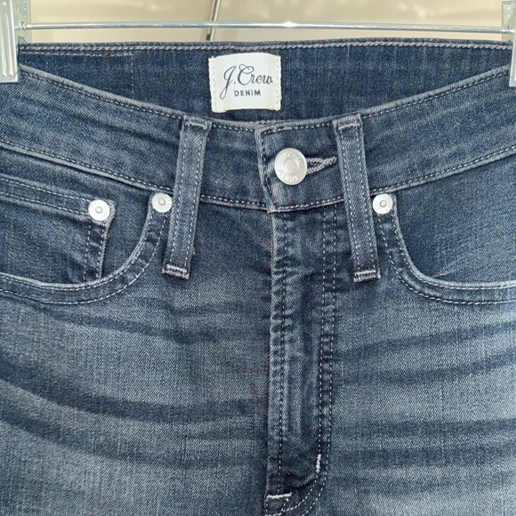 J.Crew Curvy Toothpick Jeans | Size 24 | Dark Wash Stretch Denim - Picture 2 of 8